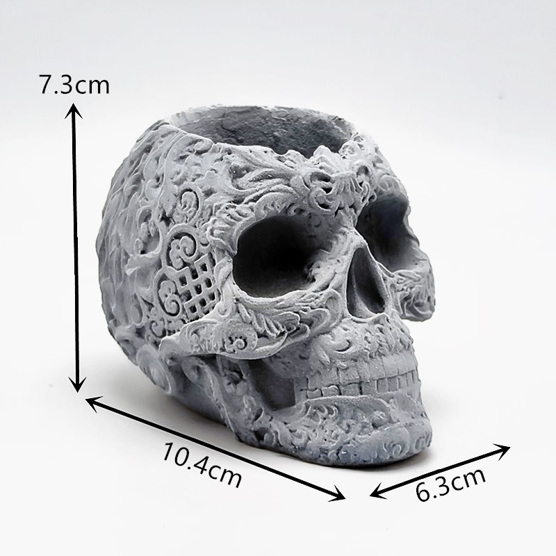 Premium Exquisite Skull Vase S - Potsticker Mold recension och pris