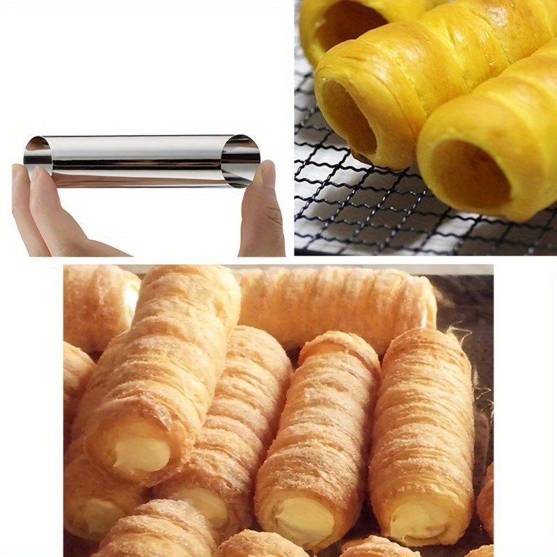 Cannoli Tubes Stainless Steel  - Danish Pancake Pan recension och pris