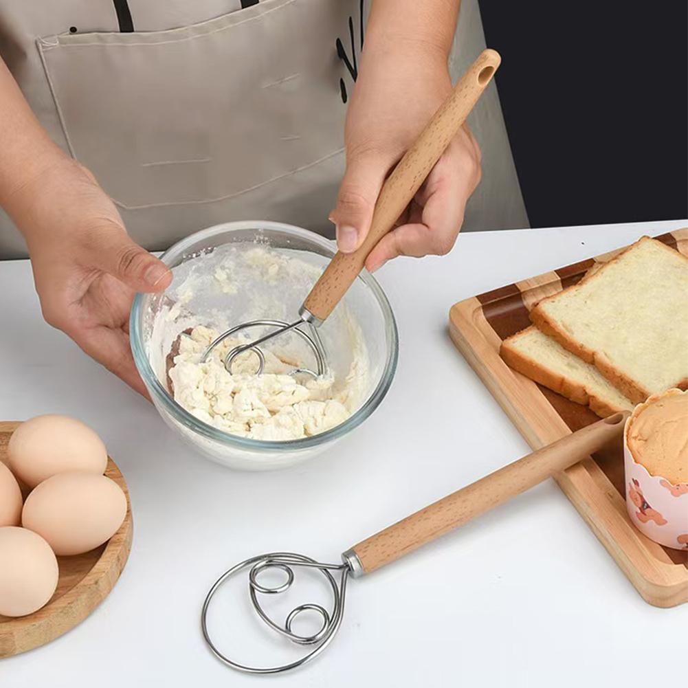 oak handle Danish dough coil m - Danish Pancake Pan recension och pris